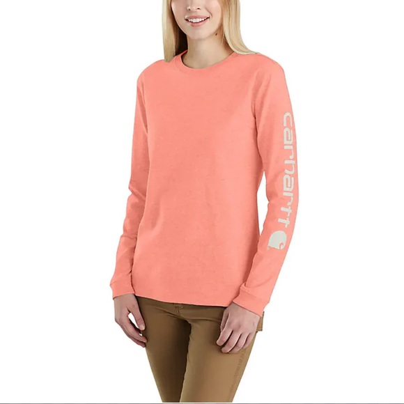 Carhartt Tops - Carhartt Women's S Coral Long Sleeve Top